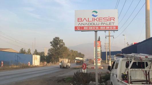 Balıkesir Anadolu Palet Tabela