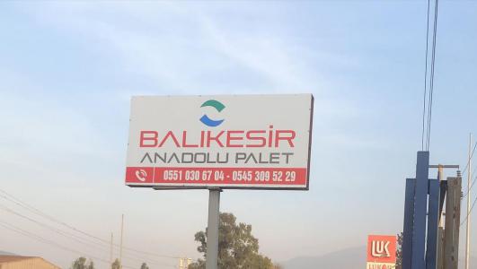 Balıkesir Anadolu Palet Tabela